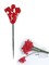 8&#x22; LACQUERED HOLLY BERRY PICK-12 Pieces